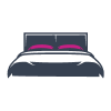 5ft King Wooden Bed Frames