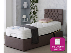 Adjust-a-bed 4ft6 Double Linden Adjustable Bed
