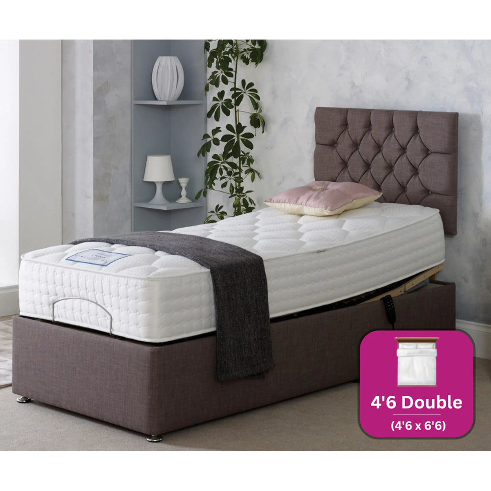 Adjust-a-bed 4ft6 Double Linden Adjustable Bed