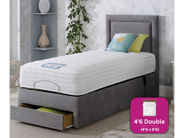 Adjust-a-bed 4ft6 Double Nova Adjustable Bed
