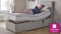 Adjust-a-bed 4ft6 Double Mayfair Luxury Pillow Top Adjustable Bed
