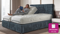 Adjust-a-bed 4ft6 Double Grandeur Natural 3000 Adjustable Bed
