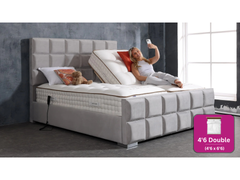 Adjust-a-bed 4ft6 Double Grandeur Natural 9000 Adjustable Bed