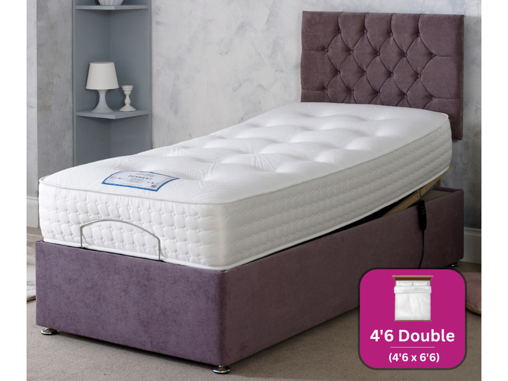 Adjust-a-bed 4ft6 Double Derwent Adjustable Bed