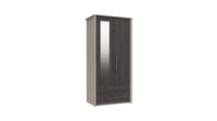 Bari 2 Door 2 Drawer Combi Robe W/ Mirror