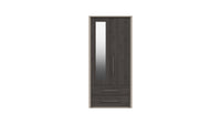 Bari 2 Door 2 Drawer Combi Robe W/ Mirror