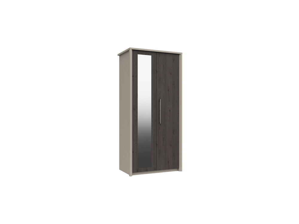 Bari 2 Door Robe W/ Mirror