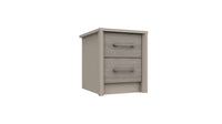Bari 2 Drawer Bedside Cabinet