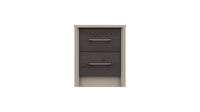 Bari 2 Drawer Bedside Cabinet