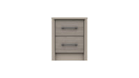 Bari 2 Drawer Bedside Cabinet