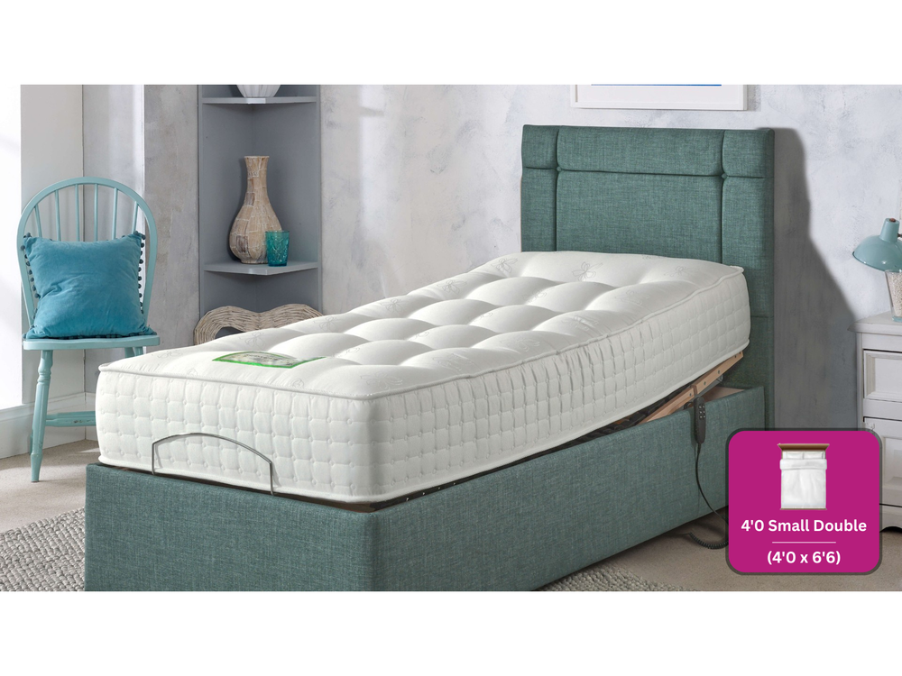 Adjust-a-bed 4ft Small Double Grandeur Natural 2000 Adjustable Bed