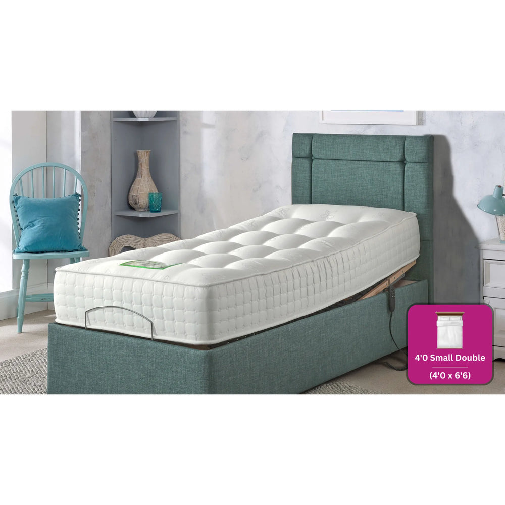 Adjust-a-bed 4ft Small Double Grandeur Natural 2000 Adjustable Bed