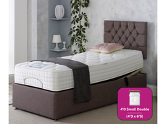 Adjust-a-bed 4ft Small Double Linden Adjustable Bed