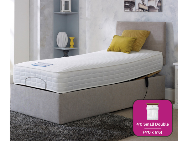 Adjust-a-bed 4ft Small Double Beau Adjustable Bed