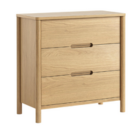 Fremont Oak 3 Drawer Chest