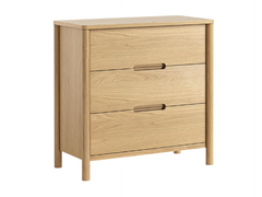 Fremont Oak 3 Drawer Chest
