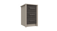 Bari 3 Drawer Bedside Cabinet