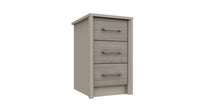 Bari 3 Drawer Bedside Cabinet