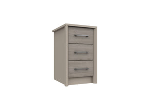 Bari 3 Drawer Bedside Cabinet