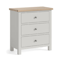 Meadow Brook Oak 3 Drawer Chest