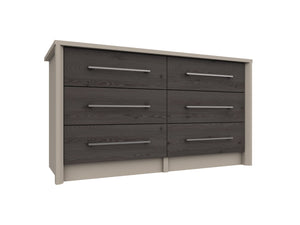 Bari 3 Drawer Double Chest