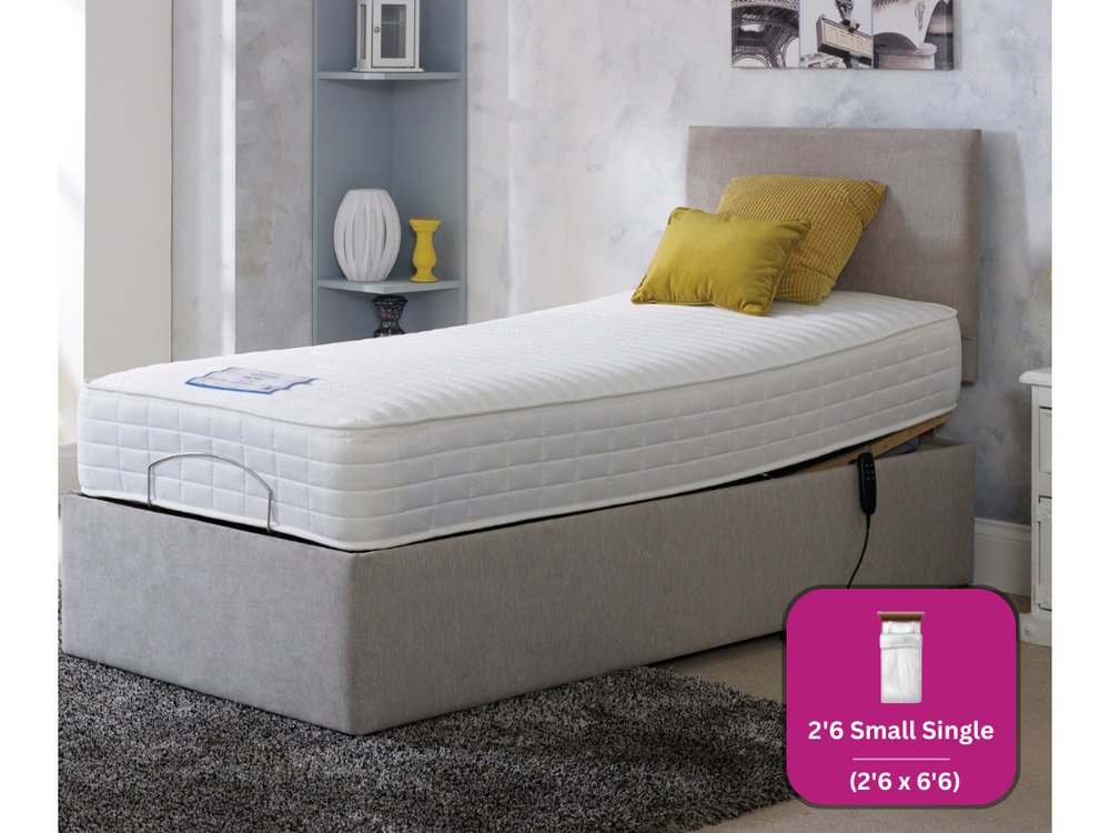 Adjust-a-bed 2ft6 Small Single Beau Adjustable Bed