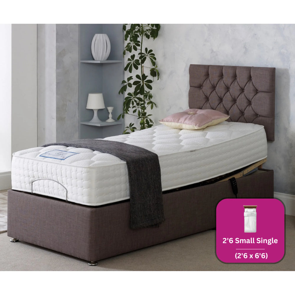 Adjust-a-bed 2ft6 Small Single Linden Adjustable Bed