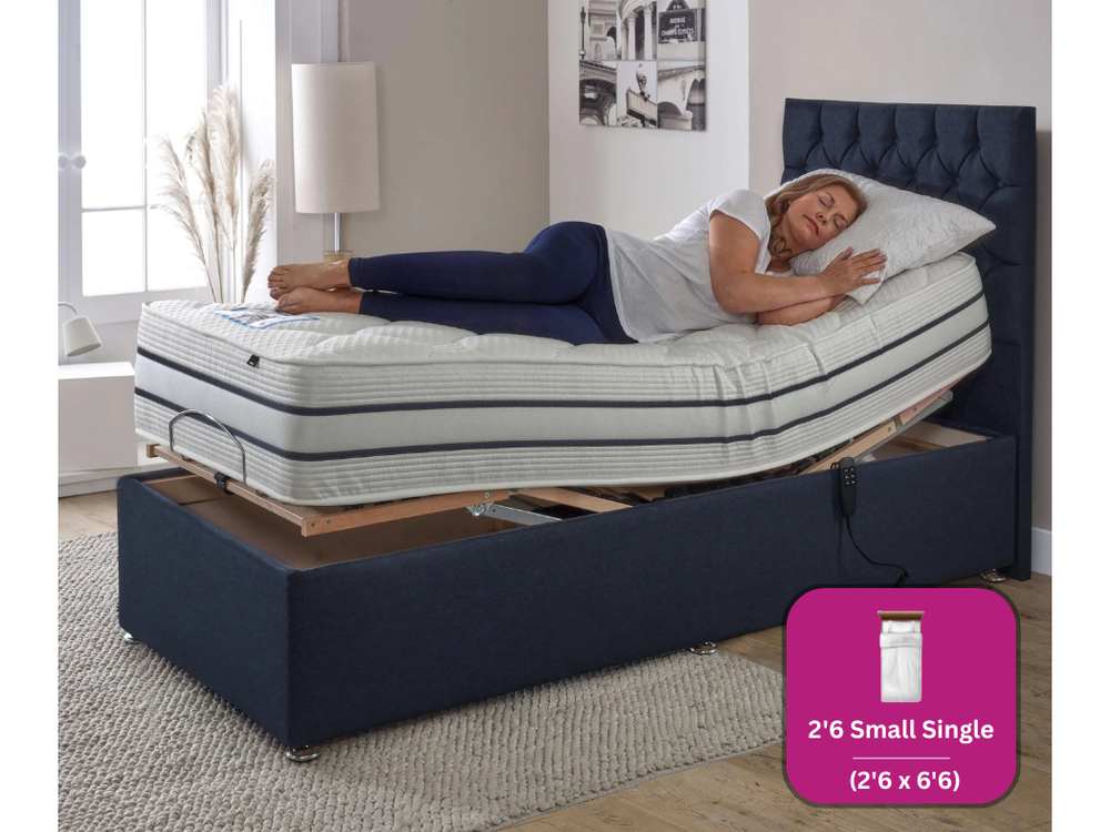Adjust-a-bed 2ft6 Small Single Trilogy Adjustable Bed