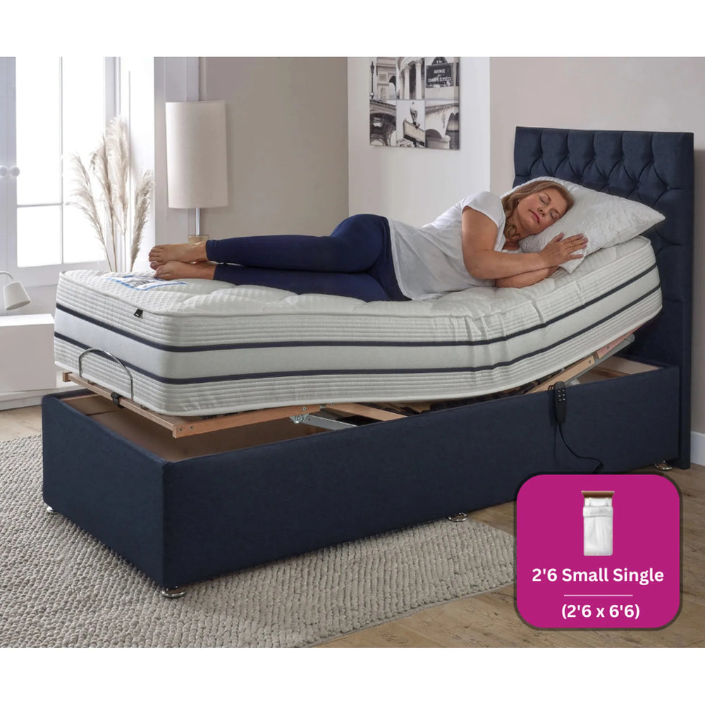Adjust-a-bed 2ft6 Small Single Trilogy Adjustable Bed