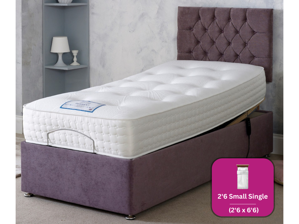 Adjust-a-bed 2ft6 Small Single Derwent Adjustable Bed