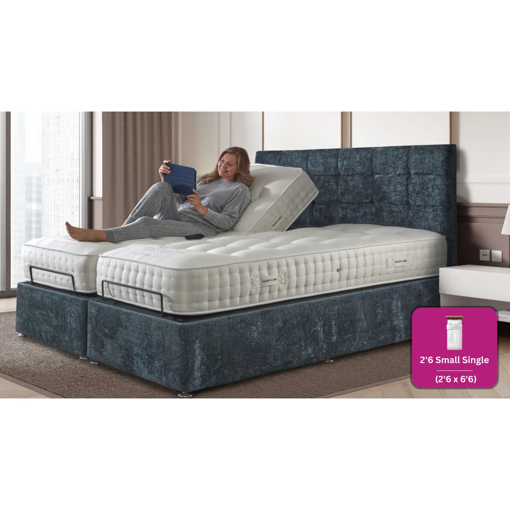 Adjust-a-bed 2ft6 Small Single Grandeur Natural 3000 Adjustable Bed