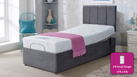 Adjust-a-bed 2ft6 Small Single Gel-Flex Ortho Adjustable Bed