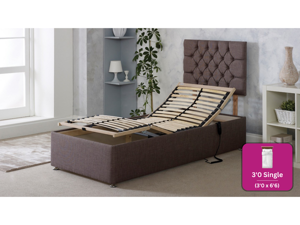 Adjust-a-bed 3ft Single Base with Other Options
