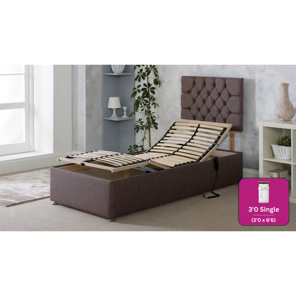 Adjust-a-bed 3ft Single Base with Other Options