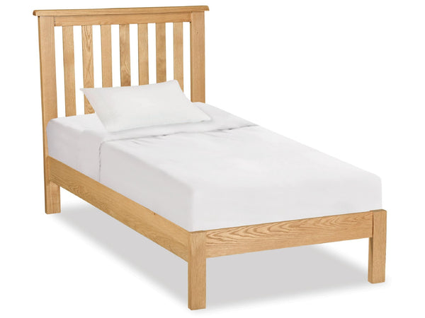 Salford Lite Oak 3ft Low Bed