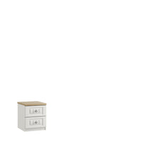 Plaza 2 Drawer Bedside Cabinet