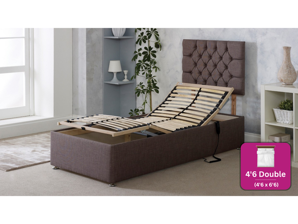 Adjust-a-bed 4ft6 Double Base with Other Options