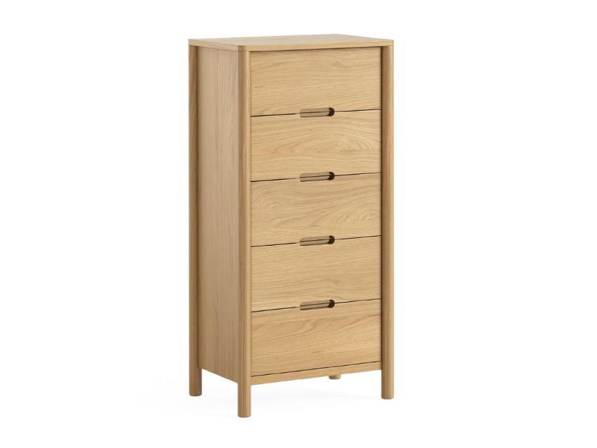 Fremont Oak 5 Drawer Chest