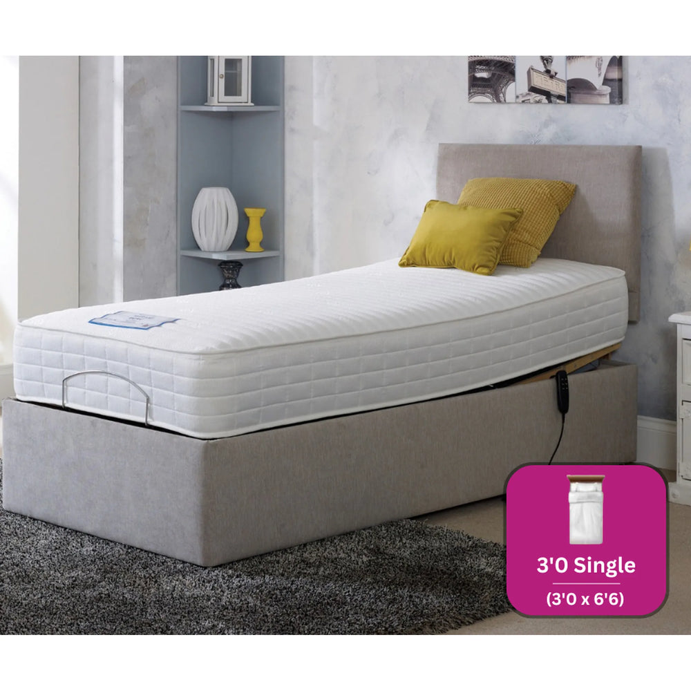 Adjust-a-bed 3ft Single Beau Adjustable Bed