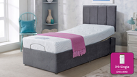 Adjust-a-bed 3ft Single Gel-Flex Ortho Adjustable Bed