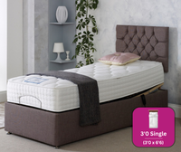 Adjust-a-bed 3ft Single Linden Adjustable Bed