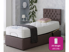 Adjust-a-bed 3ft Single Linden Adjustable Bed