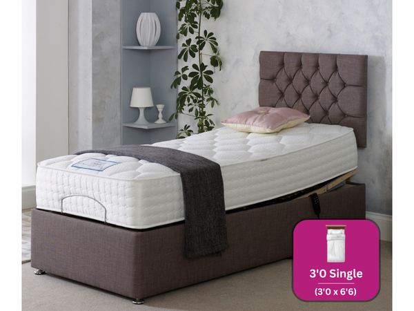 Adjust-a-bed 3ft Single Linden Adjustable Bed