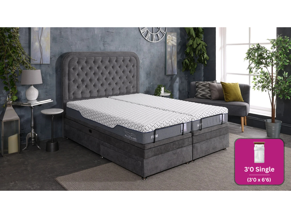 Adjust-a-bed 3ft Single Tri-Comfort Adjustable Bed