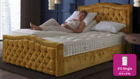 Adjust-a-bed 3ft Single Grandeur Natural 7000 Adjustable Bed