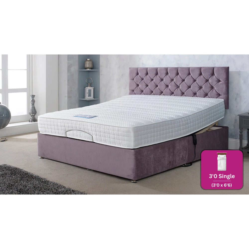 Adjust-a-bed 3ft Single Gel-Flex 1000 Adjustable Bed