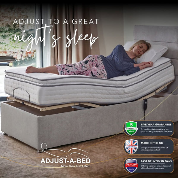 Adjust-a-bed 3ft Single Beau Adjustable Bed