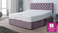 Adjust-a-bed 6ft Super King Size (2 x 3ft Linked) Gel-Flex 1000 Adjustable Bed