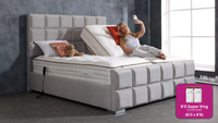 Adjust-a-bed 6ft (2 x 3ft Linked) Grandeur Natural 9000 Adjustable Bed
