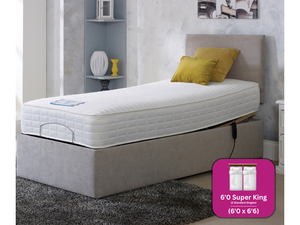 Adjust-a-bed 6ft (2 x 3ft Linked) Super King Size Beau Adjustable Bed
